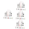 TEHAUX 60 Sets DIY Clock Hands Replacement Kit of Mute
