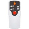 XINJISHIMIN Replacement for Twin Star Electric Fireplace Heater Remote Control