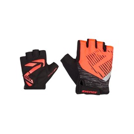 Ziener Kids Cull Bicycle Mountain Bike Cycling Gloves | Short Finger - Breathable/Cushioning, Signal Peach, XL