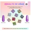 Saviland Polvo De Espejo Mágico Efecto Espejo Metálico 49pcs