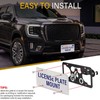 No Drill License Plate Holder Compatible with GMC Acadia 2013-2023