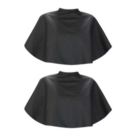QIYUDA 2PCS Hair Color Cape for Women, Waterproof Makeup Dye Cape 34.2”L*28.7”W