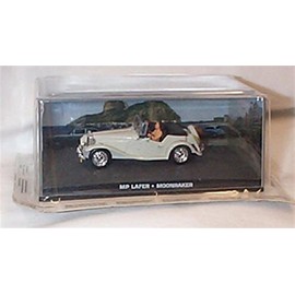 universal hobby JAMES B0ND 007 M00NRAKER MP lafer film scene car 1:43 scale diecast model