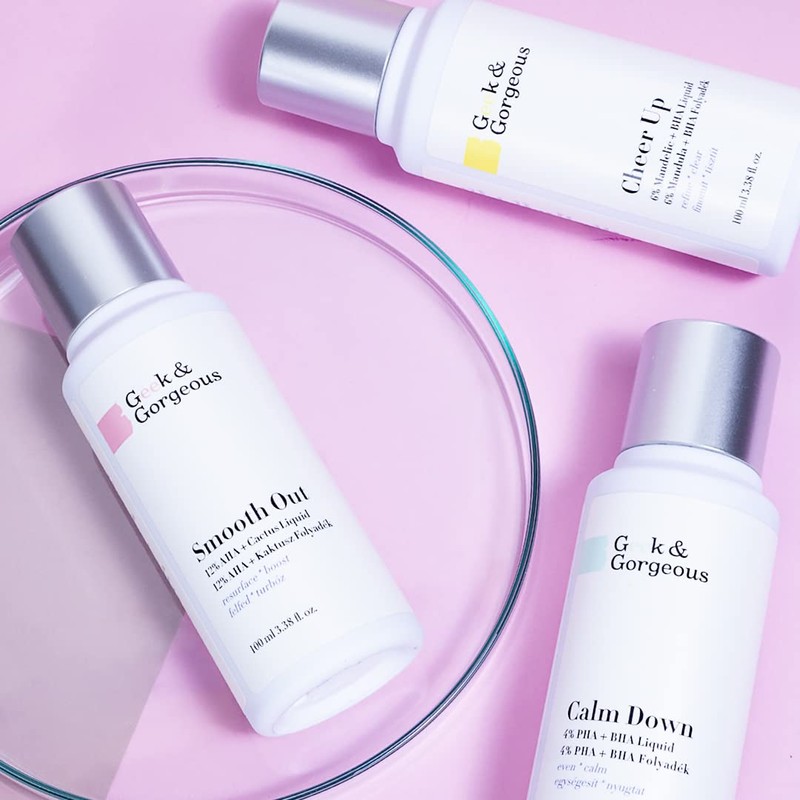 Geek & Gorgeous Calm Down 4% PHA + BHA Liquid