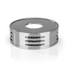 BEEM 04954 Tea Light Warmer Stainless Steel