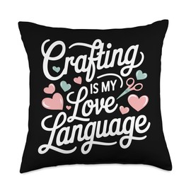 Cardmaker Scrapbooking Cardmaking Kits for Adults Card Lover Throw Pillow