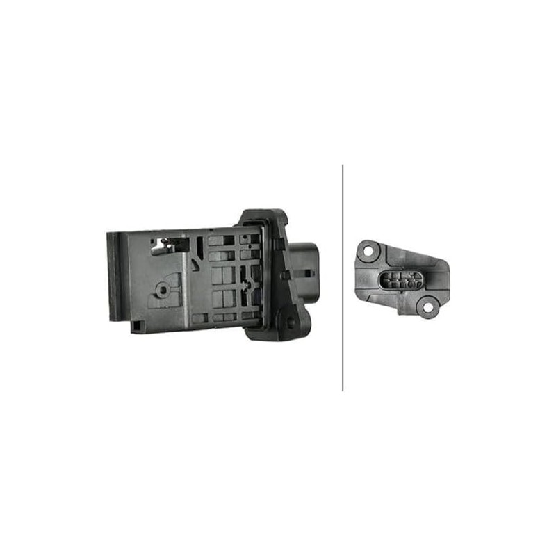 HELLA 8ET 358 166-481 Air Flow Meter 4-Pin Screwed without
