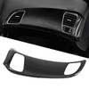 Dashboard Panel Cover Carbon Fiber Decorative Dash Air Outlet Panel