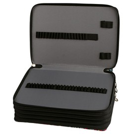 Lbxgap Colored Pencil Case - 250 Slots Pencil Holder with Zipper Closure Twill Fabric Large Capacity Pencil Case for Watercolor Pens or Markers, Pencil Case Organizer for Artist