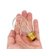 lumenivo 11W S14 Incandescent Bulbs Vintage, Clear Glass Bulb 120/130