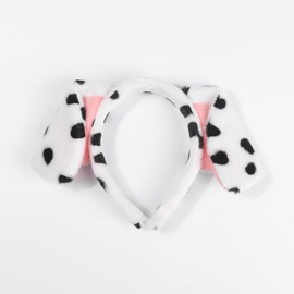 LOHGOU Animal Ear Headband Rabbit Ears Bear Deer Headband Fluffy Costume Animal Headband Cosplay Halloween Christmas (Dog, Count)