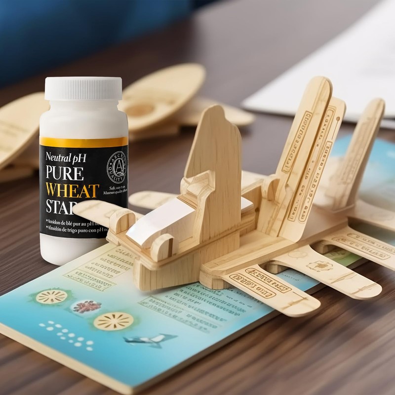 Lineco, Neutral pH Pure Wheat Starch Adhesive (8oz)