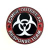 Zombie Outbreak Response Team Biohazard Metal Enamel Pin Badge, Metal
