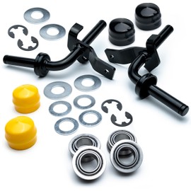 GY22251 GY22252 M123811 Front Wheel Converts Bushing to Bearing Steering Spindle Axle Rebuild Kit for John Deere LA D & X Series GY20790BLE GY20789BLE GY21049BLE GY21050BLE Garden Tractor