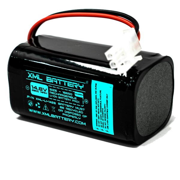 XML Battery 14.8v 2800mAh Li-ion A4 iLIFE A4S A6 A9 V7 V7S Replacement for Vacuum Cleaner Robot