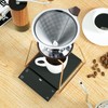 SRIWATANA Coffee Dripper Stainless Steel Filter with 2 Layer Mesh