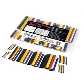 ISOLATECH - 357-Piece Magnum Heat Shrink Tube Set Bag Colours Mix 2:1 without Glue