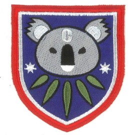 PLATZ GIRLS und PANZER FINAL CHAPTER KOALA MORI Gakuen School Badge Embroidered Patch