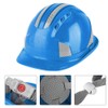 Construction Site Protective, Ventilate ABS Hard Hat Reflective Cap Stripe