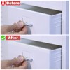 Chunful 36'' 6 Pack Cabinet Door Protector 3/4 '' Clear