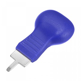 uxcell Watch Back Cover Opener, Case Remover Tools, 4mm Width Case Pry Battery Remover Repair Replacing Watchmaker Tools, Blue