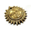 eSplanade 4" Brass Sun God Smiling Surya Bhagwaan Idol Statue