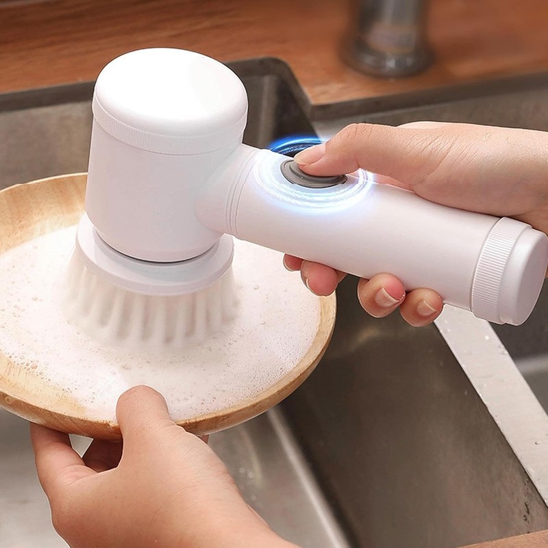 Electric Cordless Brush Set, Multipurpose Household Powersurface Scrubber