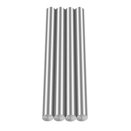 [4pcs/Pack] 6mmx 250mm Linear Motion Rod Shaft Guide, 4PCS 6mm Steel Rod for 3D Printer and CNC Machine (6mm Diameter, 250mm / 9.842 inch)