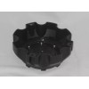 GEAR ALLOY BLACK 8 LUG WHEEL RIM CENTER CAP 6001B170-8H