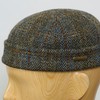Sterkowski Docker Hat Harris Tweed Beanie Cap for Men and