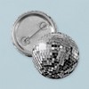 CafePress Shiny Disco Mirror Ball 1" Round Mini Button Pin