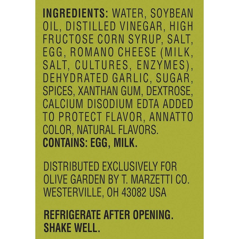 Olive Garden Signature Italian Dressing (24 Ounce bottle, 2 Count)
