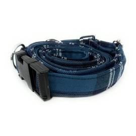 Handmade Tartan Dog Collar And Lead Set (Earl Of St Andrews, M)