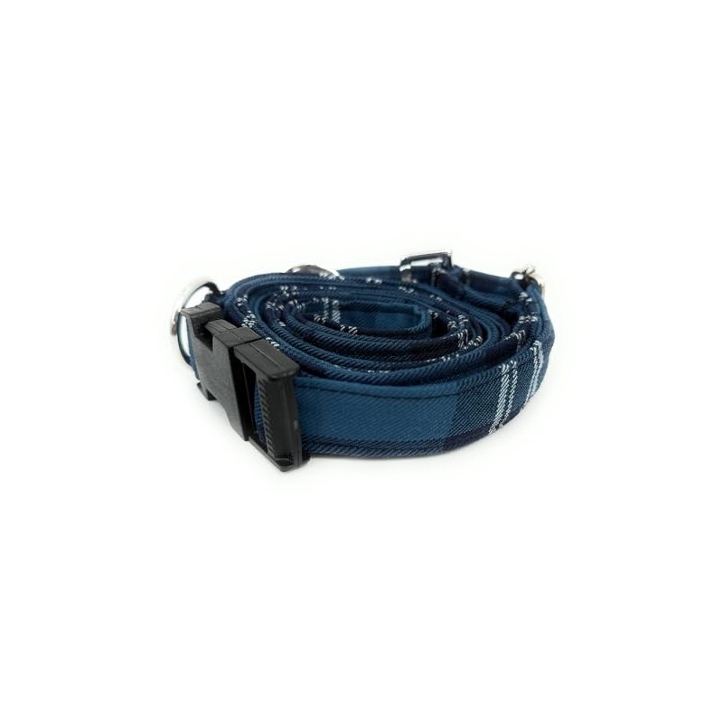 Handmade Tartan Dog Collar And Lead Set (Earl Of St