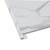 Palisade 94 in. Vinyl Trim Kit in Carrara Marble