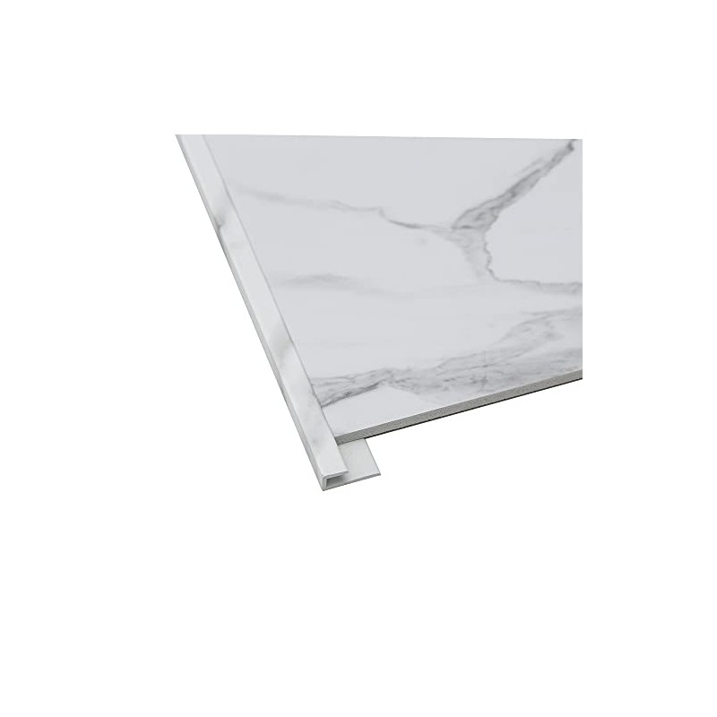 Palisade 94 in. Vinyl Trim Kit in Carrara Marble