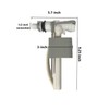 Delta Side Mount Fill Valve with optional Braided Water Line