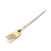 Francfranc Franc Velé Dinner Fork, Gold and Pink