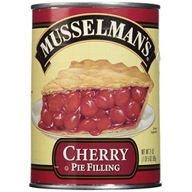 Musselman's Cherry Pie Filling,net wt 21 OZ(Pack of 2)