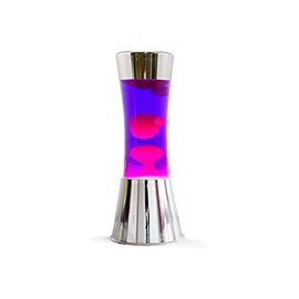 ITOTAL - Lamp with Internal Movement of Colored Bubbles/Colorful Flow and Hypnotic Wax 3.93 x 15.74 in/with US Plug (Rose)