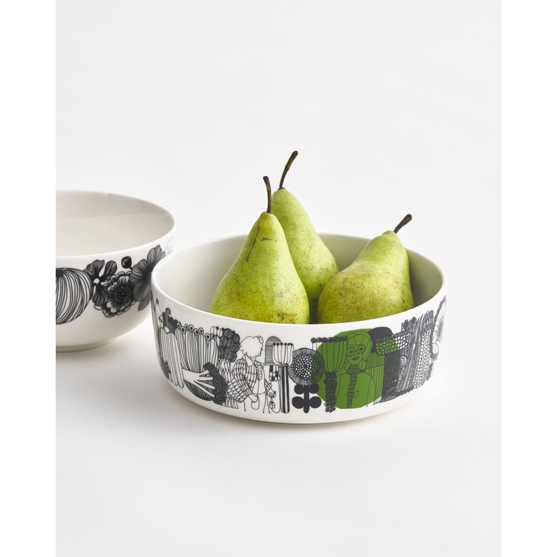 MARIMEKKO - Siirtolapuutarha Oiva Stoneware Serving Bowl