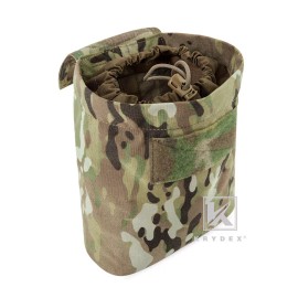 KRYDEX MOLLE Roll-up Dump Pouch Magazine Recycling Folding Utility Pack MC Camo