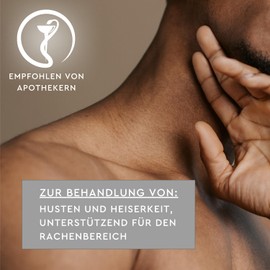 SUNLIFE Plantain Cough Lozenges, 1 x 30 Pieces, Cough Supplement with Plantain Extract, Lozenges for Colds, Sore Throat Lozenges, Anise & Eucalyptus Menthol Flavour