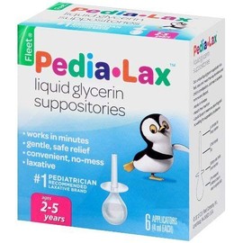 Pedia-Lax Liquid Glycerin Suppositories, 6 Applicators by CB2