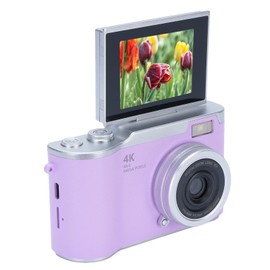 48MP 8X Digital Zoom Compact Camera for Photography, Travel & Beginner with 2.4" Flip Screen