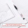 BronaGrand Large Triangle Ruler Square Set, 30/60 and 45/90 Degrees,