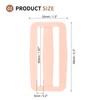 SUIKIHUM 16 Pack Plastic Slide Buckle, 1 Inch Tri-Glide Slider,
