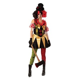 Rubie's Opus Collection Creepy Circus Women's Evil Clown, As As Shown, Small