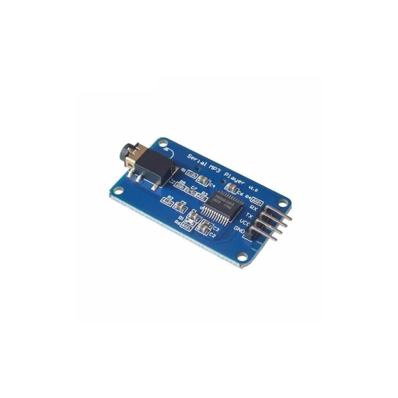 YX5300 Compatible YX6300 UART TTL Serial MP3 Music Player Module