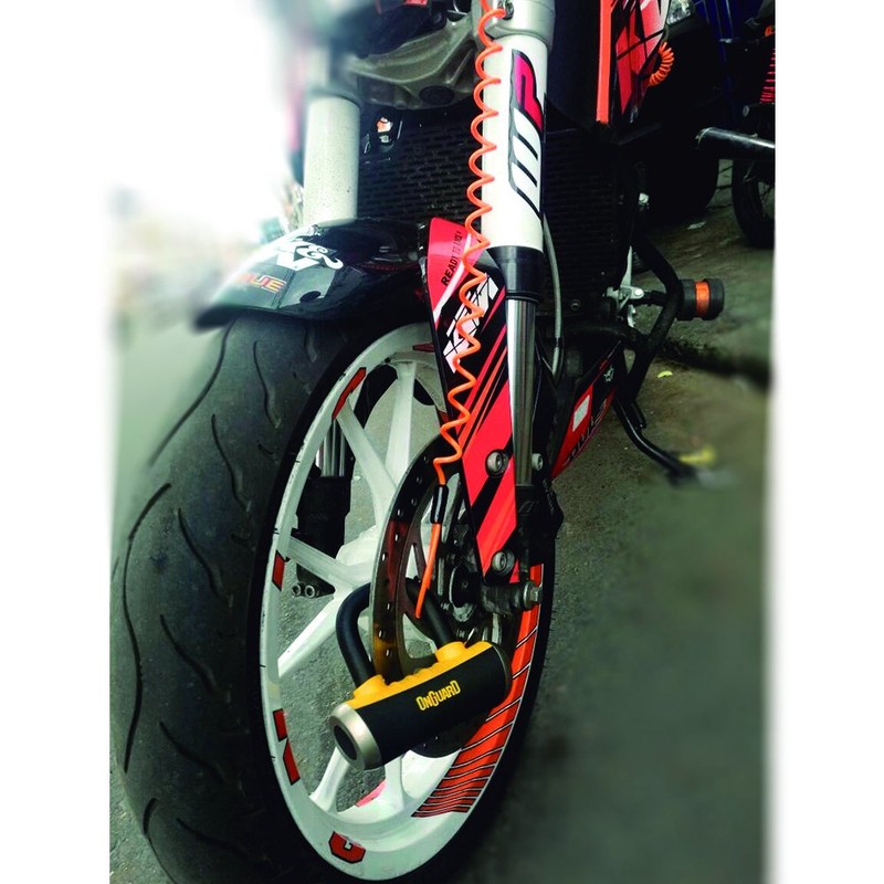 ONGUARD Boxer X4 Bike Disc Lock - Black Shackle 8048,